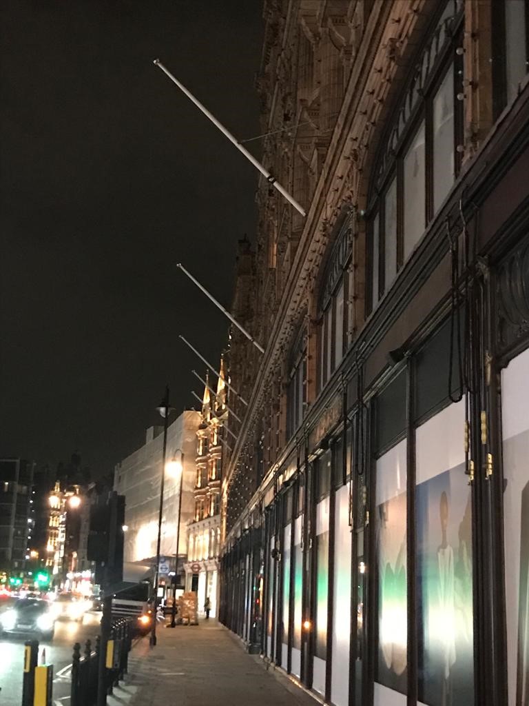 The Orion Access team in action at Harrods